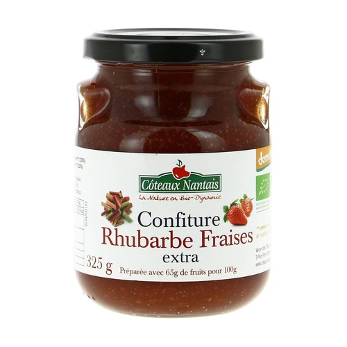 Confiture Fraise / Rhubarbe - 325 g