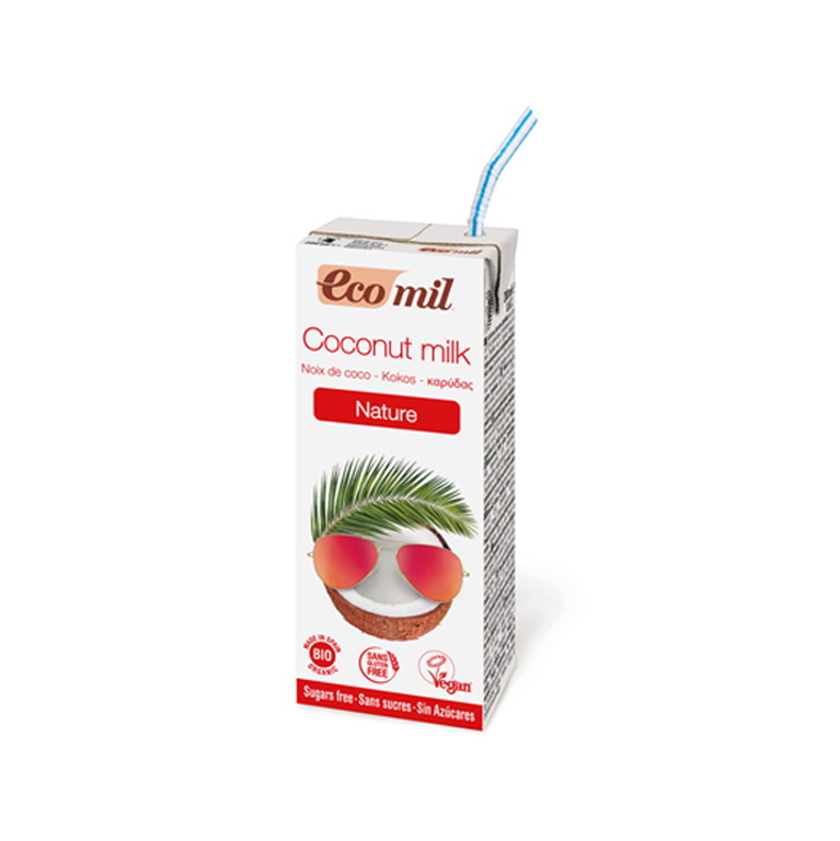 Lait de Coco Nature Sans Sucres - 200 ml