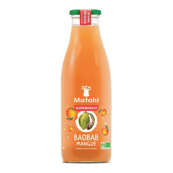 Jus de Baobab Mangue 750 mL