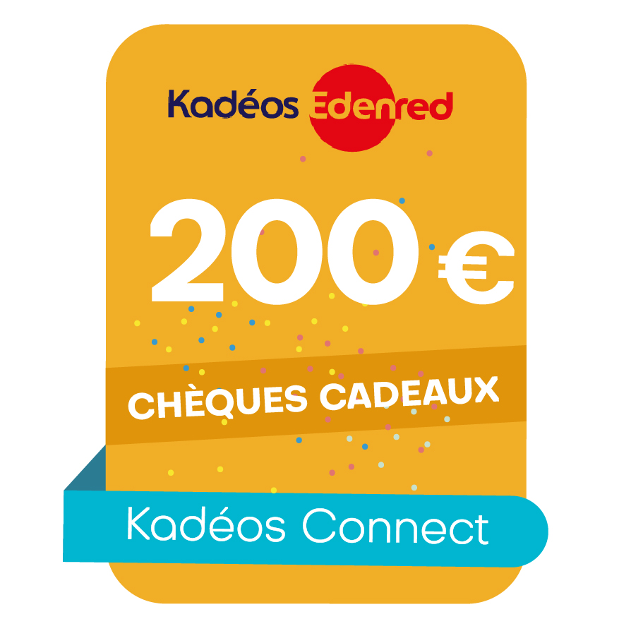 Chèque cadeau 200 € Kadeos Connect