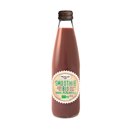 SMOOTHIE BANANE AÇAI MYRTILLE - 250ML