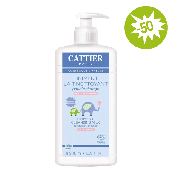 LINIMENT LAIT NETTOYANT POUR LE CHANGE - 500ML