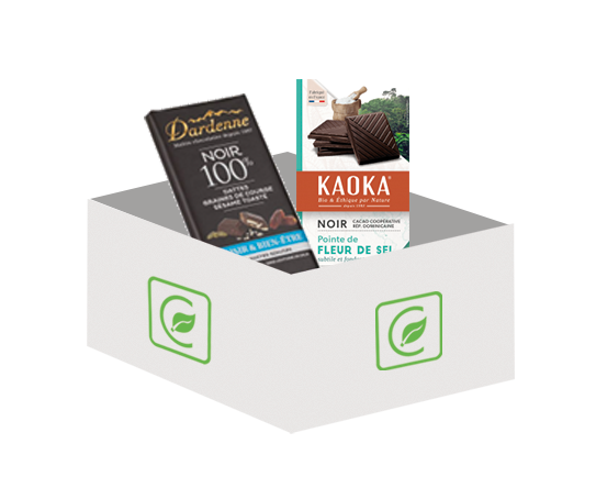 La Box Duo de Chocolat Noir