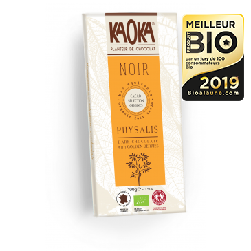 Chocolat noir Physalis 55% 100g