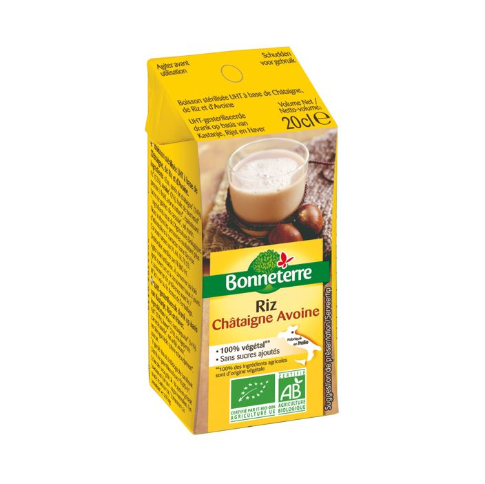Boisson Riz Châtaigne Avoine - 200ml
