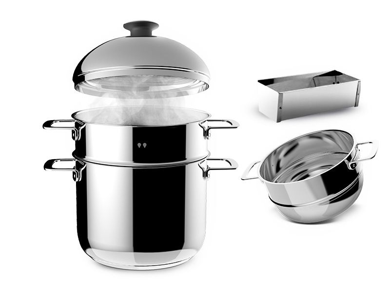 Pack Vitaliseur Grand Chef - Grand modèle + accessoires inox