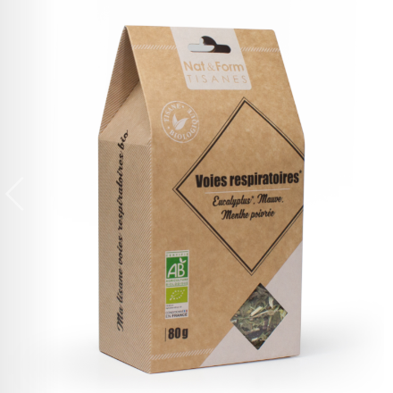 TISANE VOIES RESPIRATOIRES 80G