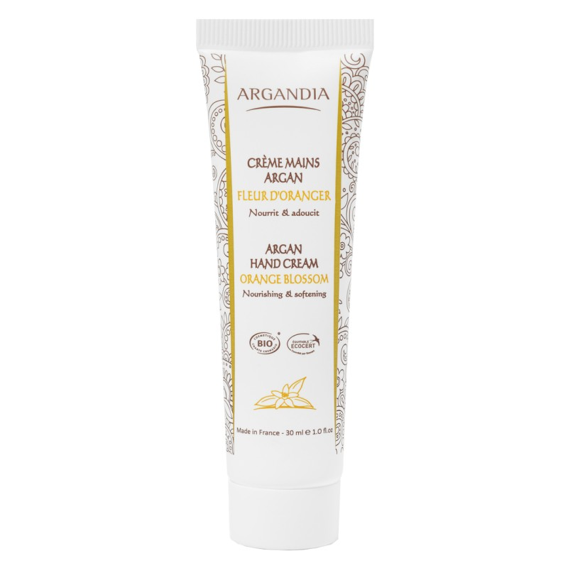 Crème Mains Argan Fleur d'Oranger 30ml