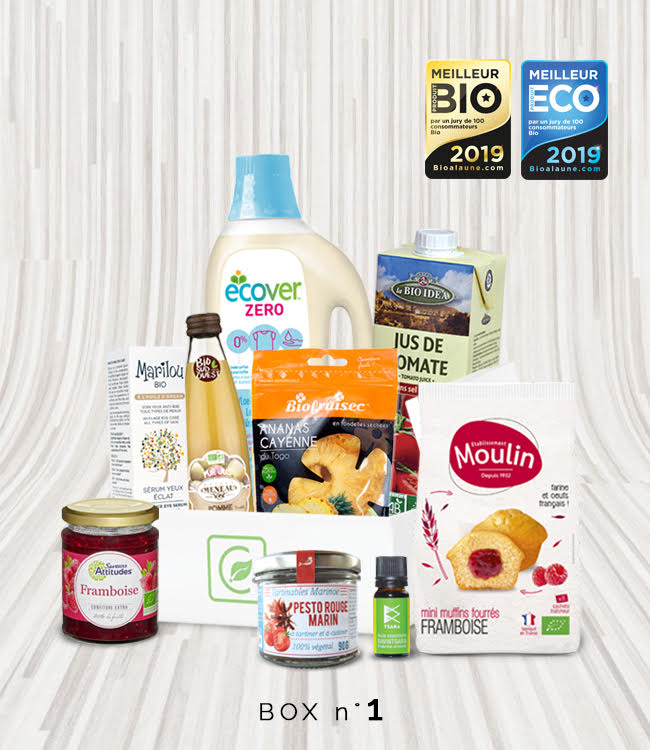 Box Meilleurs Produits Bio 2019 N°1