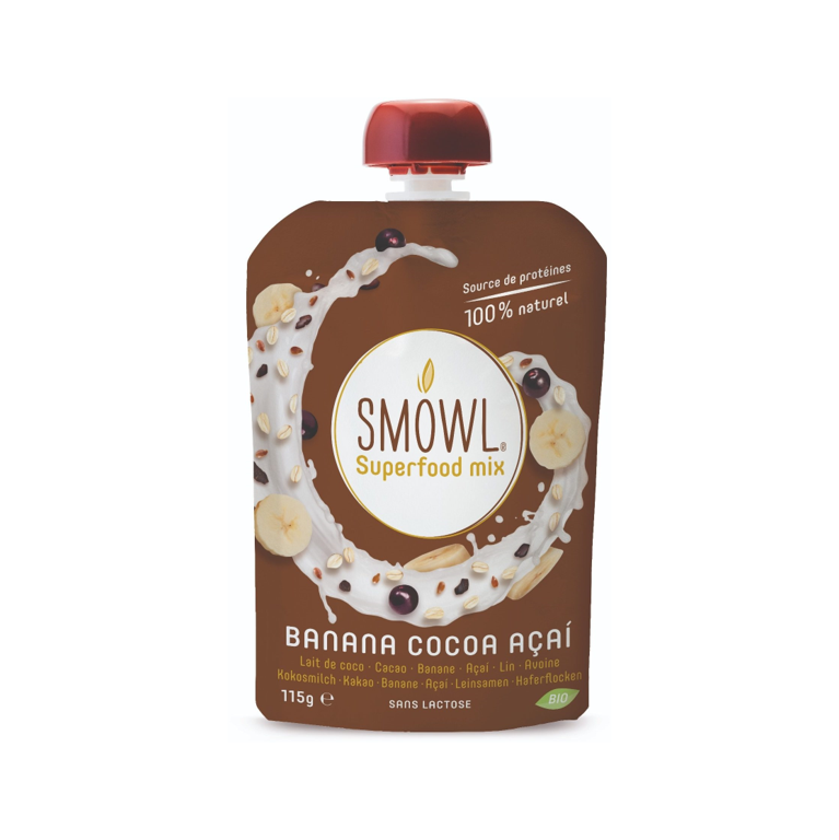 SMOWL Banane Cacao Açai