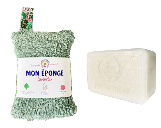 Eponge écologique – bleue
