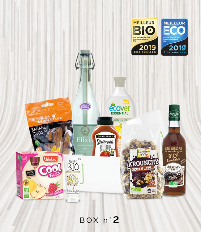 Box Meilleurs Produits Bio 2019 N°2