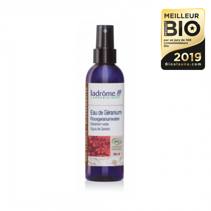 EAU FLORALE DE GÉRANIUM BIO