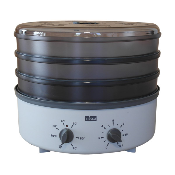 Déshydrateur Grille Inox et Minuterie