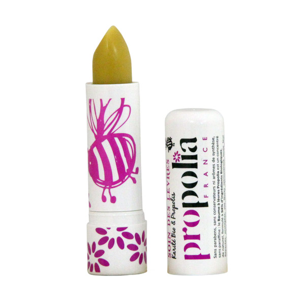 Baume Lèvres Propolis, Karité, Cire De Propolis 4gr
