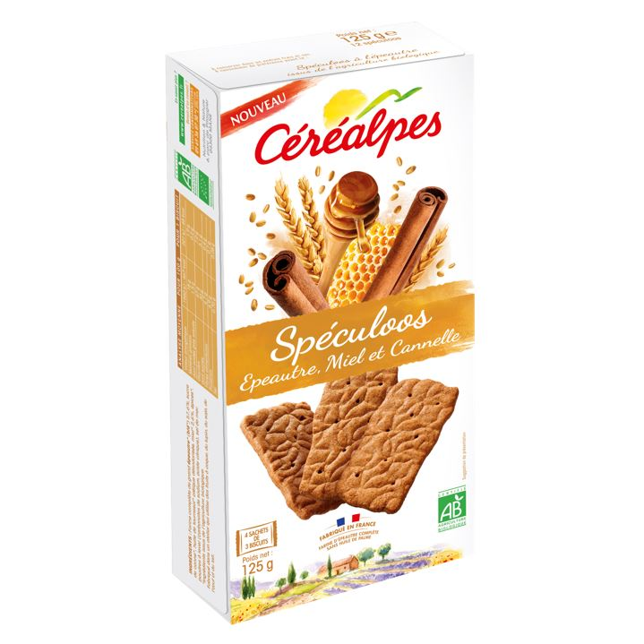 Spéculoos Epeautre, Miel & Cannelle - 125g