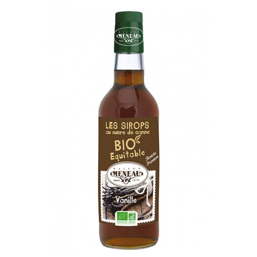 Sirop de Vanille au sucre de canne Bio Equitable - Meneau - 50 cl