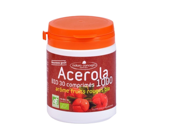 Acerola 1000 BIO arome fruit rouge bio